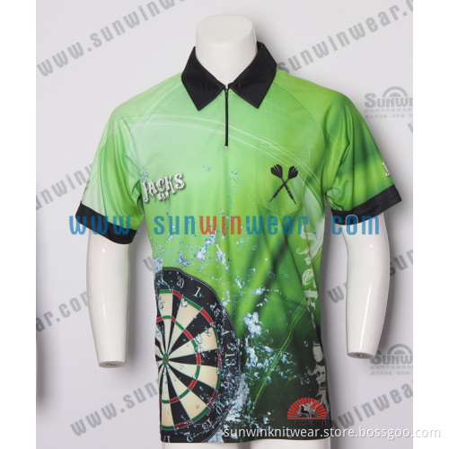 popular new fashion custom design darts polo shirt